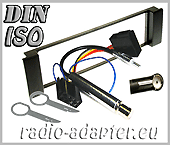 Seat Toledo bis 2004 Radioblende + Antennenadapter + Entriegelungsbgel