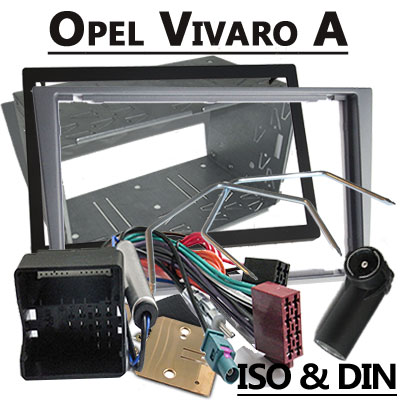 OPEL Vivaro B Auto Radio Adapter Anschluss Kabel Stecker